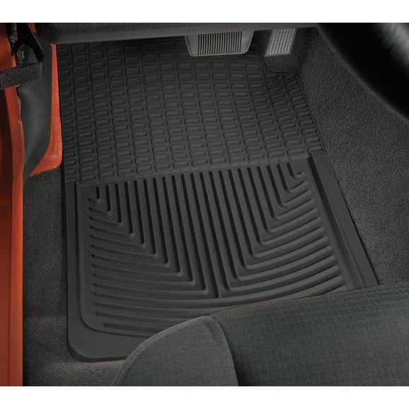 WeatherTech All Weather Front Floor Mats for 7606 Jeep® Wrangler YJ