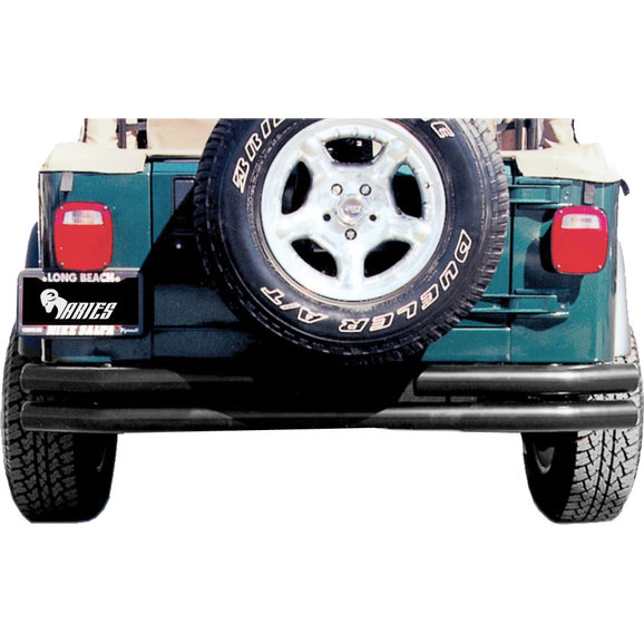 Aries 25201 3 Rear Tube Bumper In Black For 76 06 Jeep Cj 5 Cj 7 Cj