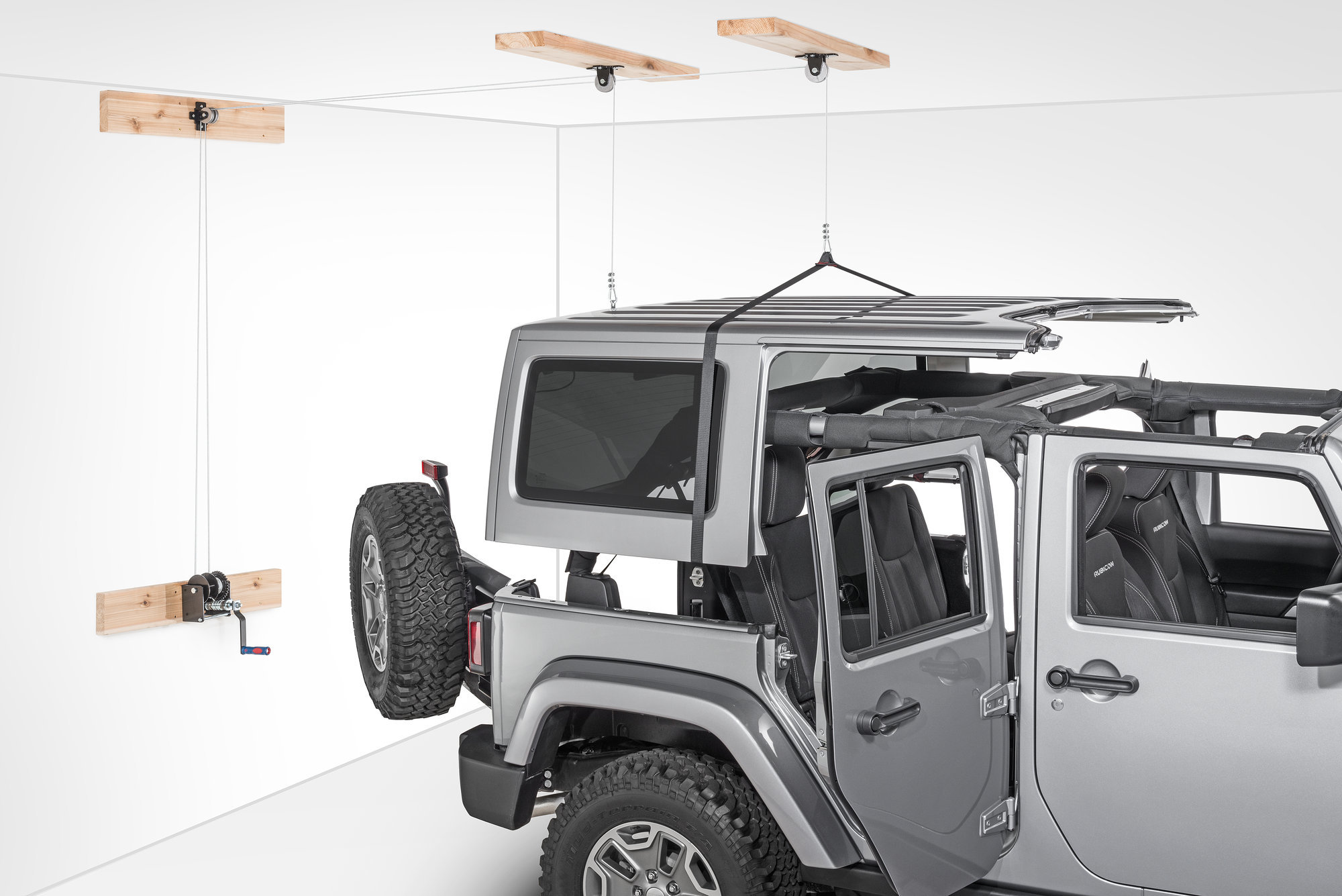 Markeret Analytiker visdom What Are The Differences In Jeep Hardtop Hoists? | Quadratec