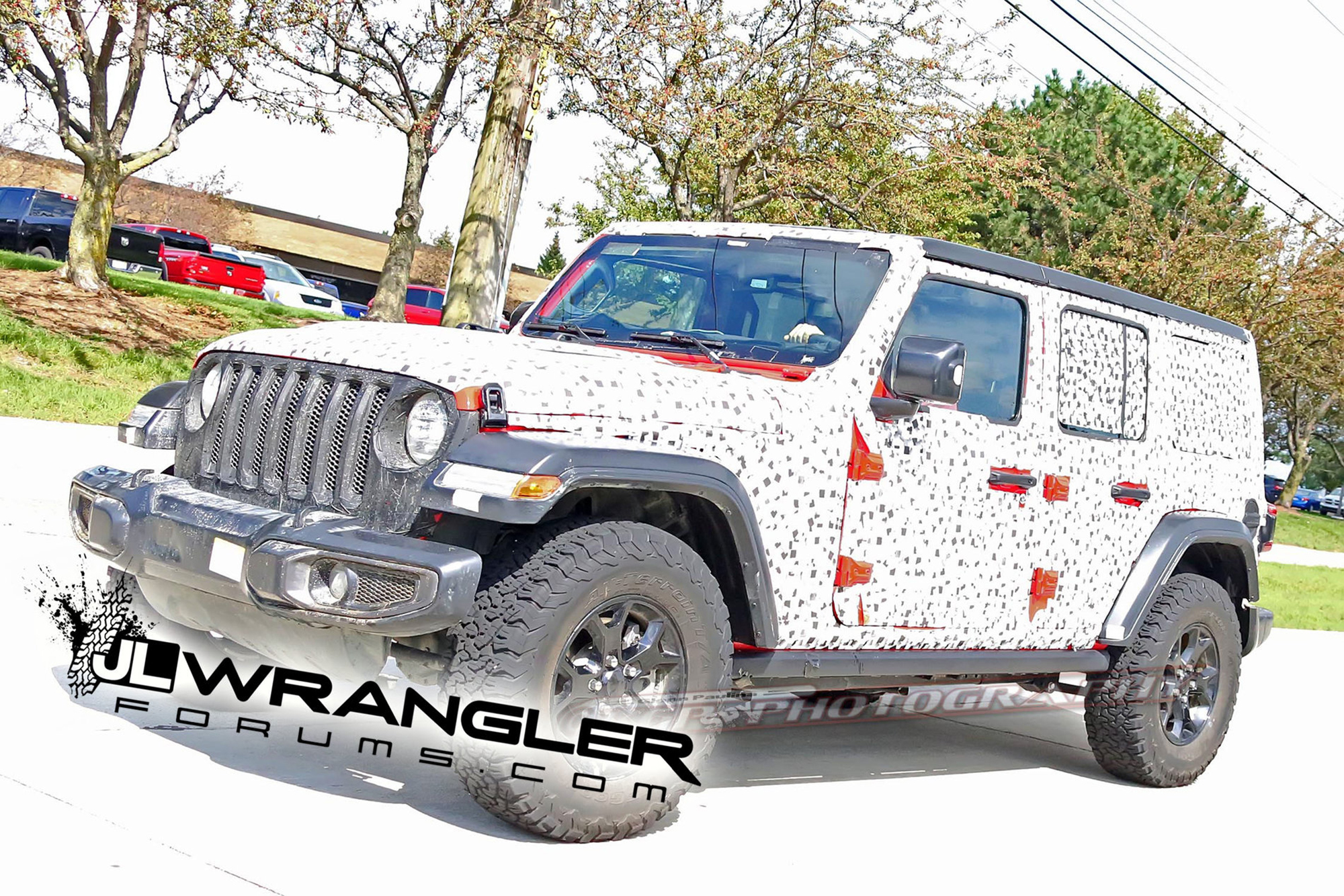 Spy Photos Show Off Exposed JL Wrangler | Quadratec