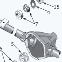 Jeep OEM Drivetrain Parts Diagrams