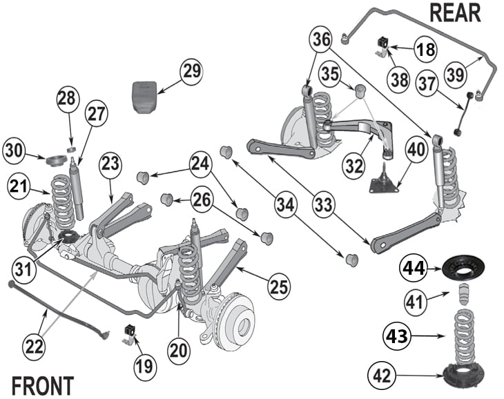2004 Jeep Grand Cherokee Front End Parts Diagram Reviewmotors.co