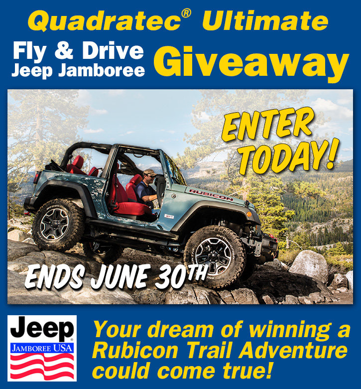 Quadratec Ultimate Fly & Drive Jeep Jamboree Giveaway