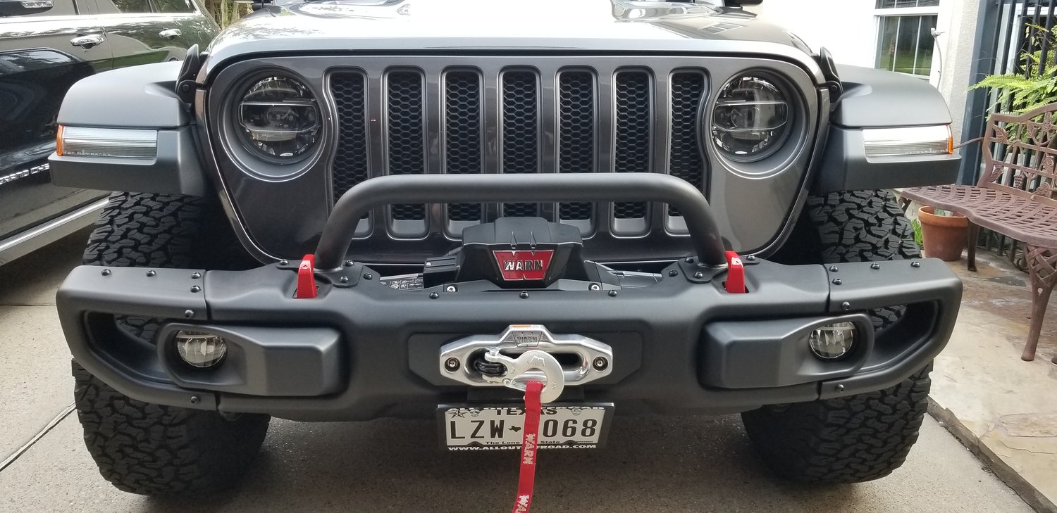 2020 Jeep Wrangler Grill Guard