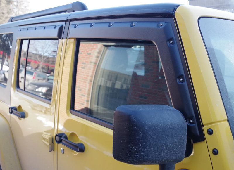 Jeep Wind Deflectors & Rain Guards | Quadratec
