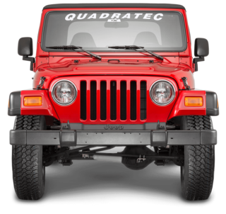 Quadratec Factory Tow Hook Covers for 07-23 Jeep Wrangler JK, JL
