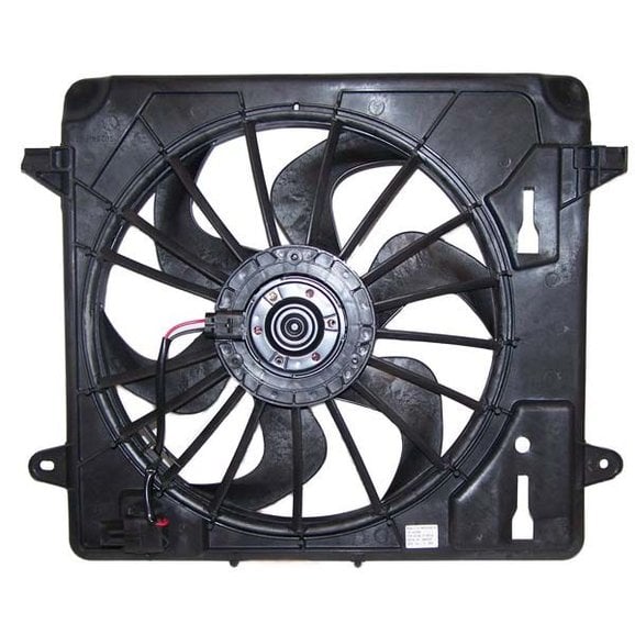 Crown Automotive 55056642AD Fan Module Assembly for 07-11 Jeep Wrangler JK  with 3.8L Engine | Quadratec
