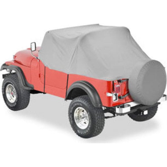Trail Cover from Pavement Ends Charcoal Jeep CJ + Wrangler YJ year 76-91