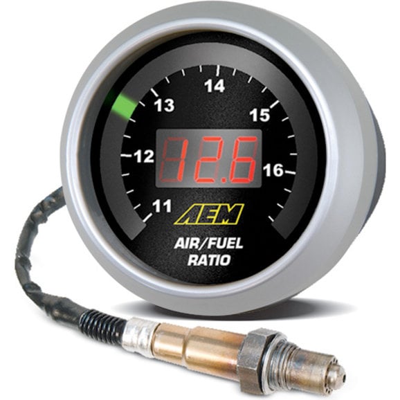 aem air fuel gauge install