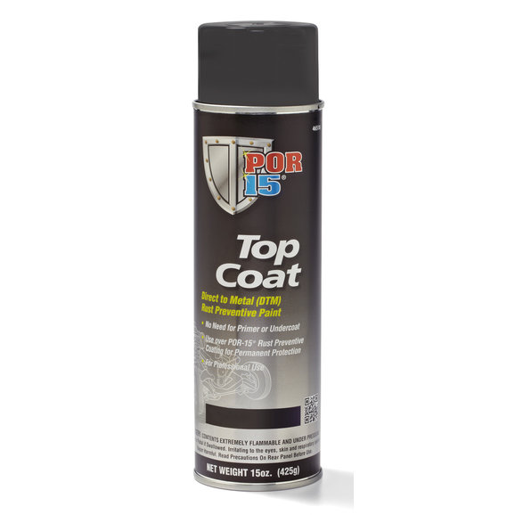 POR-15 - POR45404 - POR15 Rust Preventive Semi Gloss Black QT