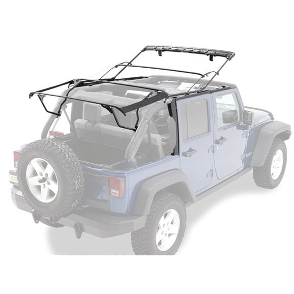 Bestop Supertop NX Twill Soft Top for 07-18 Jeep Wrangler Unlimited JK 4  Door | Quadratec