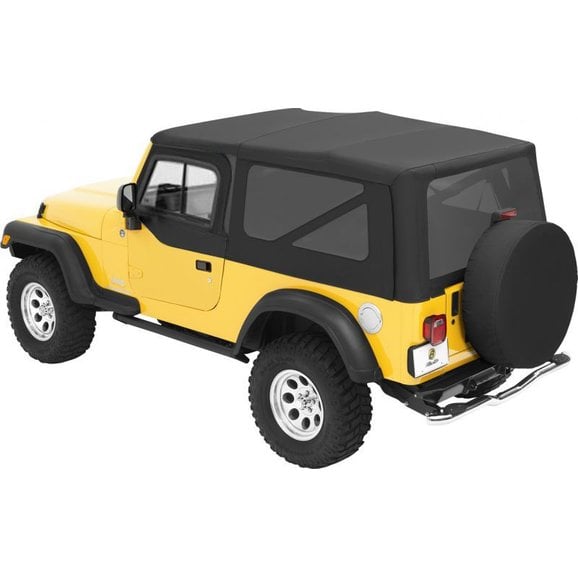 Bestop Supertop NX Soft Top with Upper Door Sliders and Tinted