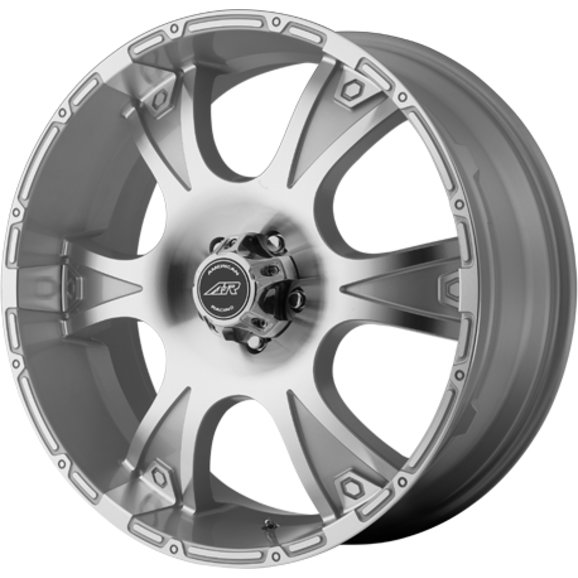 Ar 8 Dagger 1 Piece Silver Machined Alloy Wheel For Vehicles With 5x4 5 Bolt Pattern Quadratec