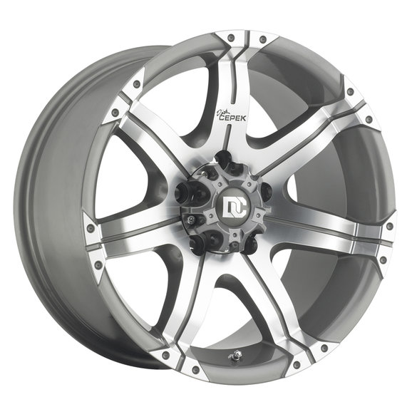 Dick Cepek Gun Metal 7 Wheel for Jeep Vehicles with 5x5 ...