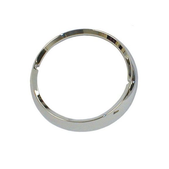 OMIX 12419.03 Chrome Headlamp Bezel for 72-86 Jeep CJ Series | Quadratec