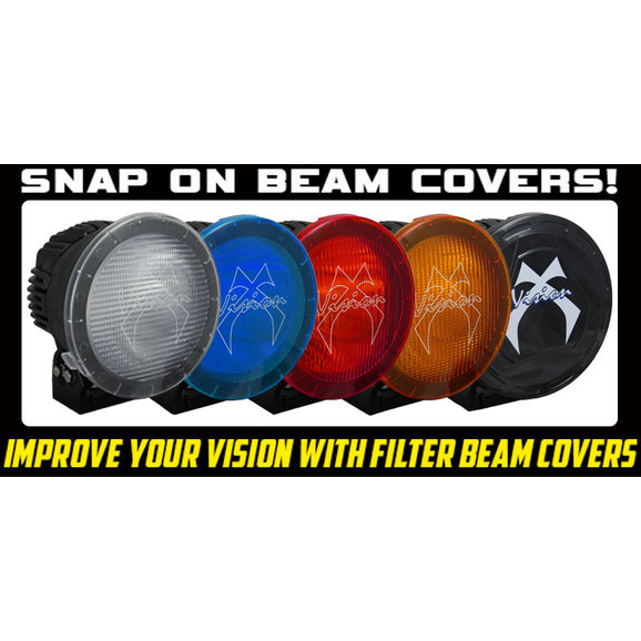 Vision X Lighting Elliptical Beam Light Cover for 6.7" Light Cannon LED  Light | Quadratec