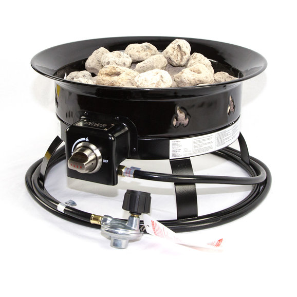 Heininger Automotive 5995 58 000 Btu Portable Propane Outdoor Fire