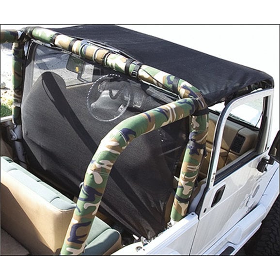Vertically Driven Products 50768731 Camouflage Roll Bar Covers for 87-91 Jeep  Wrangler YJ | Quadratec