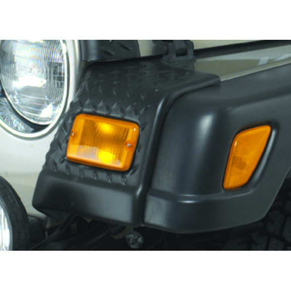 Rugged Ridge 11650.20 Front Fender Guards for 97-06 Jeep Wrangler