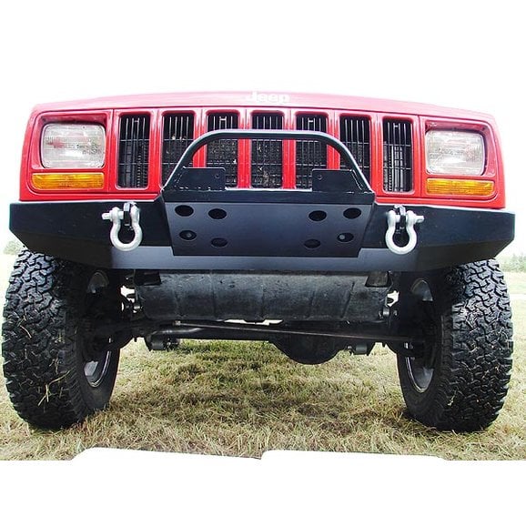 Rock Hard 4X4 RH1015-A Front Bumper Winch Plate for 84-01 Jeep