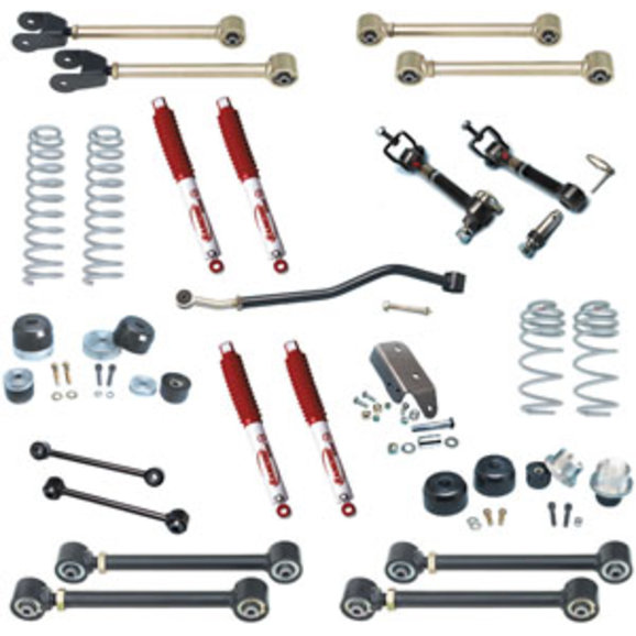 Rancho SHOCKS Currie Enterprises Johnny Joint Suspension System for 97 ...
