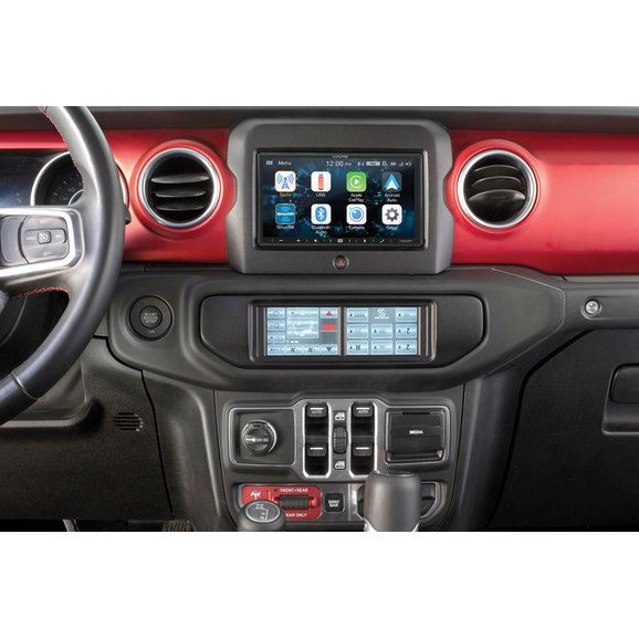 Alpine iLX-W650 Receiver with Scosche Integrated Control System for 18