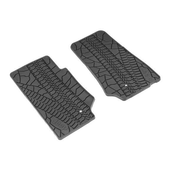 Mopar 82210164AC Floor Slush Mats with Tire Tread Pattern for 07-13 Jeep  Wrangler JK | Jeep Wrangler Forum