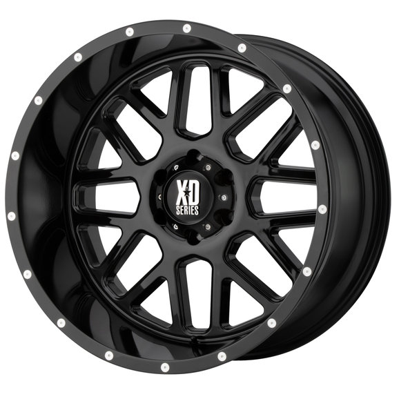 KMC Wheels XD820 Grenade Wheel for 87-06 Jeep Wrangler YJ & TJ in 17x8 ...