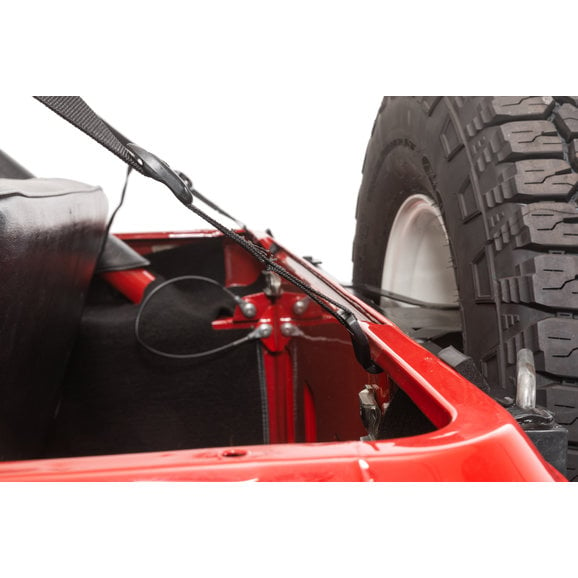 Rampage Products Roll Bar Padding Kit in for 78-91 Jeep CJ-5, CJ-7