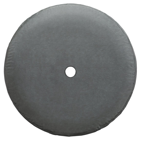 MasterTop Spare Tire Cover in Black for 18-21 Jeep Wrangler JL | Quadratec