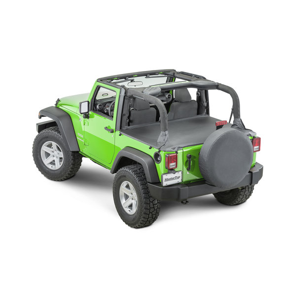 Mastertop 14500335 Tonneau Cover For 07 18 Jeep Wrangler Jk Quadratec