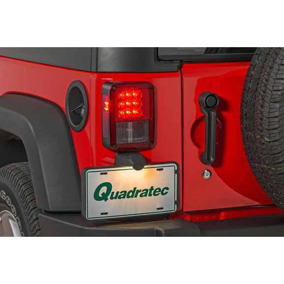 Quadratec Gen II LED Headlights & LED Tail Lights for 07-18 Jeep Wrangler JK