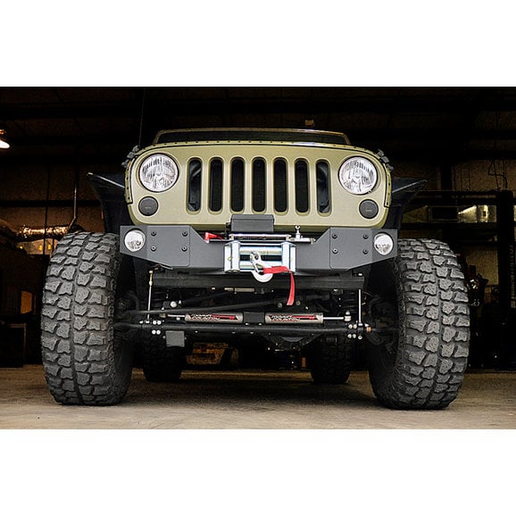 rough country front hybrid stubby bumper