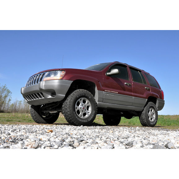 Rough Country 698.20 4in Suspension Lift Kit for 99-04 Jeep Grand Cherokee  WJ | Quadratec