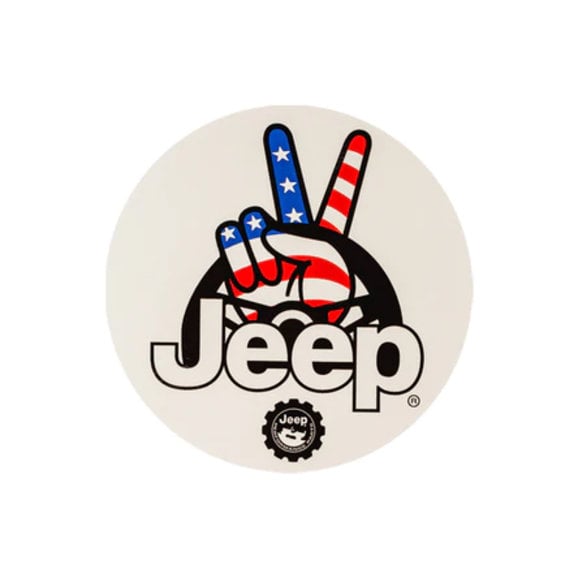 Jeep Merchandise 4 Jeep Logo Circle Jeep Sticker