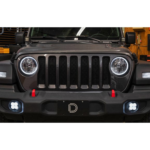 Diode Dynamics SS3 LED Fog Light Kit for 18-23 Jeep Wrangler JL