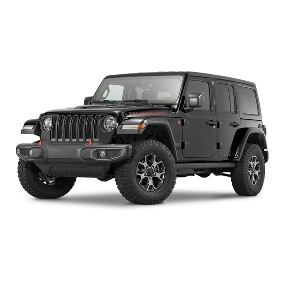 Mopar 6BM451XFAB Rubicon Hood Decal Graphic for 18-21 Jeep Wrangler JL ...