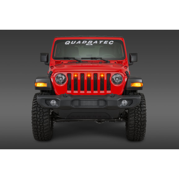 Quadratec Pre-Runner LED Light Kit for 18-22 Jeep Wrangler JL