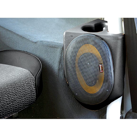 Vertically Driven Products Supreme Sound Wedges with 6" Speakers for 80-95  Jeep CJ & Wrangler YJ | Quadratec