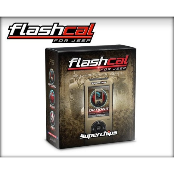 Superchips 42450-FC Pulsar & Flashcal Combo for 15-18 Jeep Wrangler JK with  3.6L Engine