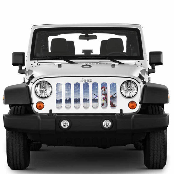 Under The Sun Inserts Holiday Series Grille Insert for 18-21 Jeep