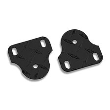 Rampage Products 7603 Windshield Hinges in Black for 76-95 Jeep CJ