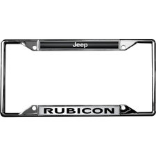 jeep stealth blackout license plate frame