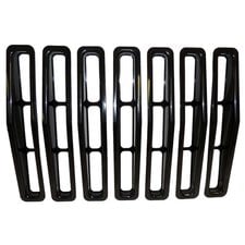 Rampage Products 7509 Chrome Grille Inserts for 87-95 Jeep