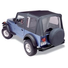Bestop Replace-a-top with Half Door Skins for 88-95 Jeep Wrangler
