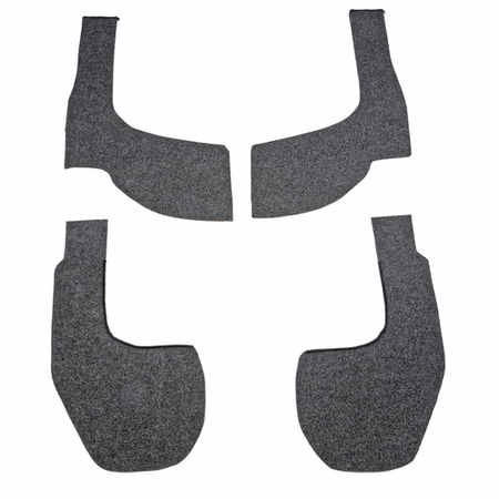 Seatz Manufacturing Indoor/Outdoor Carpet Set for 76-95 Jeep CJ-7 ...