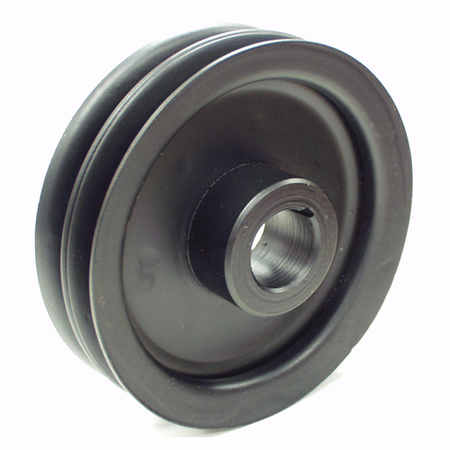 Omix Double Groove Crank Pulley For Jeep Cj With Cyl