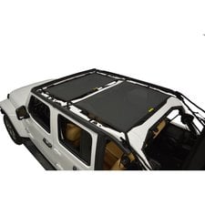 MasterTop ShadeMaker Freedom Mesh Bimini Top Plus for 18-23 Jeep