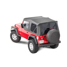 MasterTop Premium Replacement Soft Top with Tinted Windows for 97-06 Jeep Wrangler  TJ | Quadratec