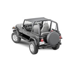 92-95ラングラーYJ 9295FJKBの垂直駆動製品ジープフルブリーフトップVertically Driven Products Jeep Full Brief Top For 92-95 Wrangler